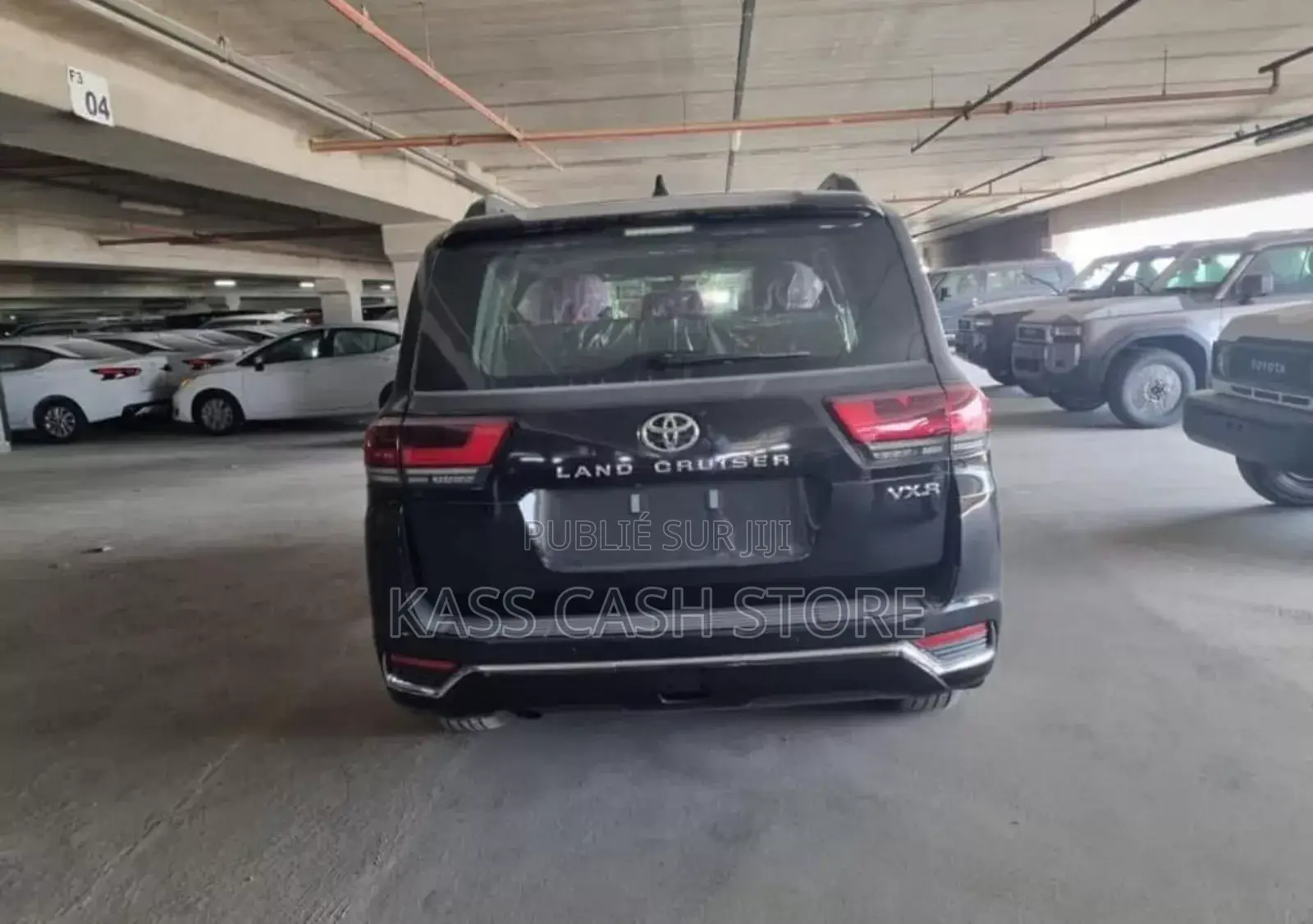 Neuf Toyota Land Cruiser 2026 Noir