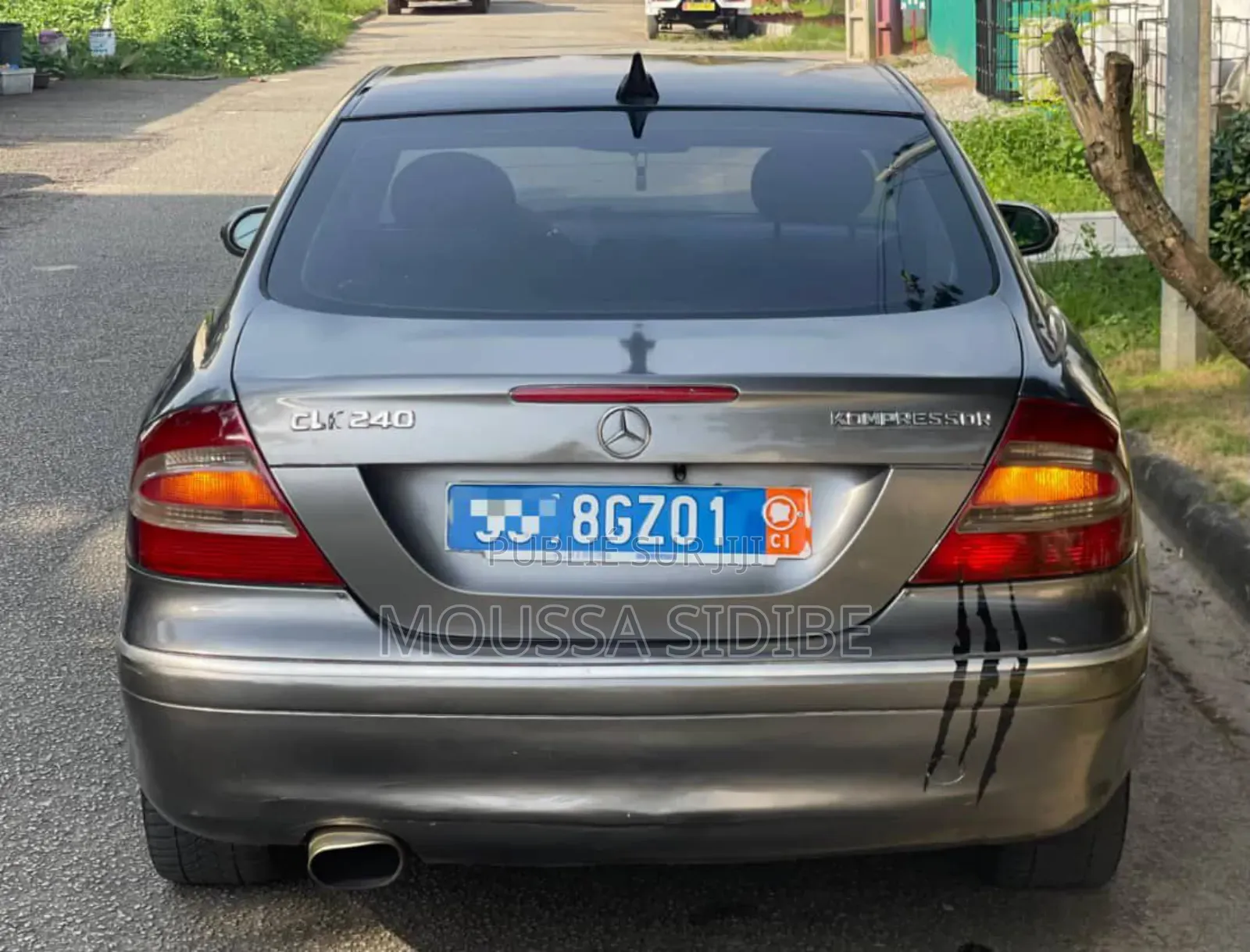 Mercedes-Benz CLK Cabriolet 2004 Gris