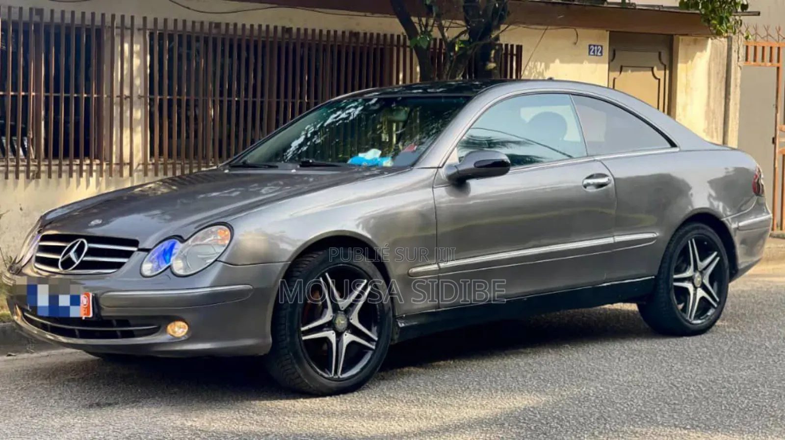 Mercedes-Benz CLK Cabriolet 2004 Gris