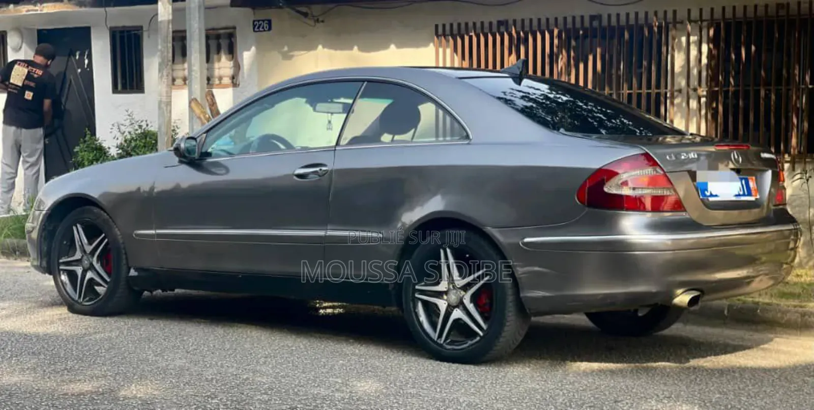 Mercedes-Benz CLK Cabriolet 2004 Gris