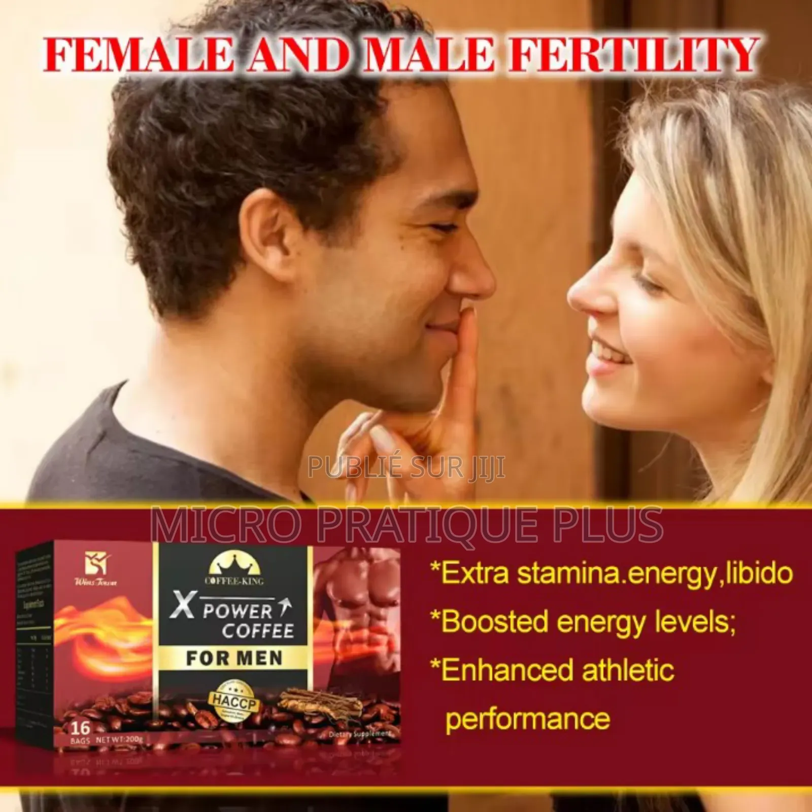 Café Instantané Vitalité Masculine