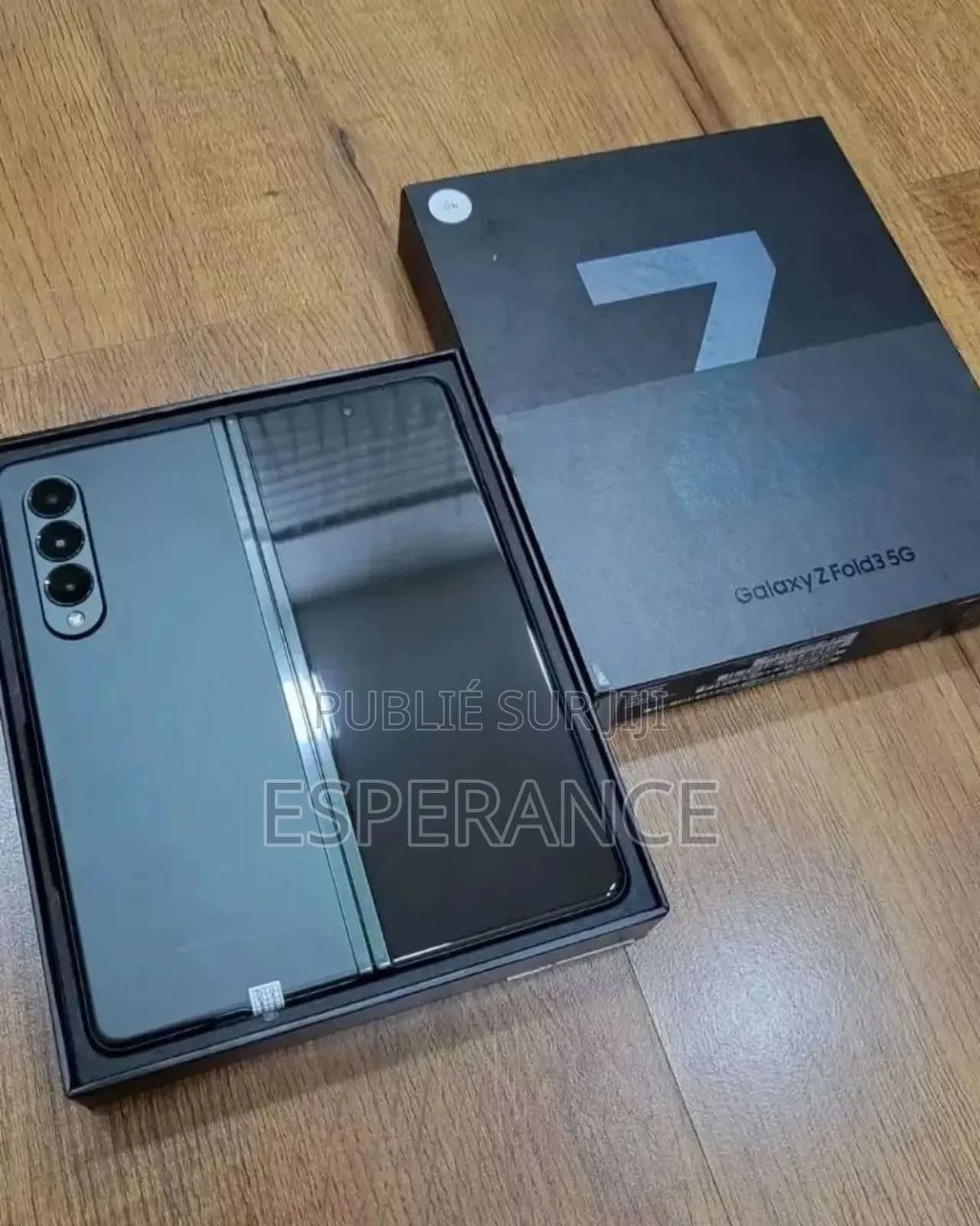 New Samsung Galaxy Z Fold 3 256 GB Black