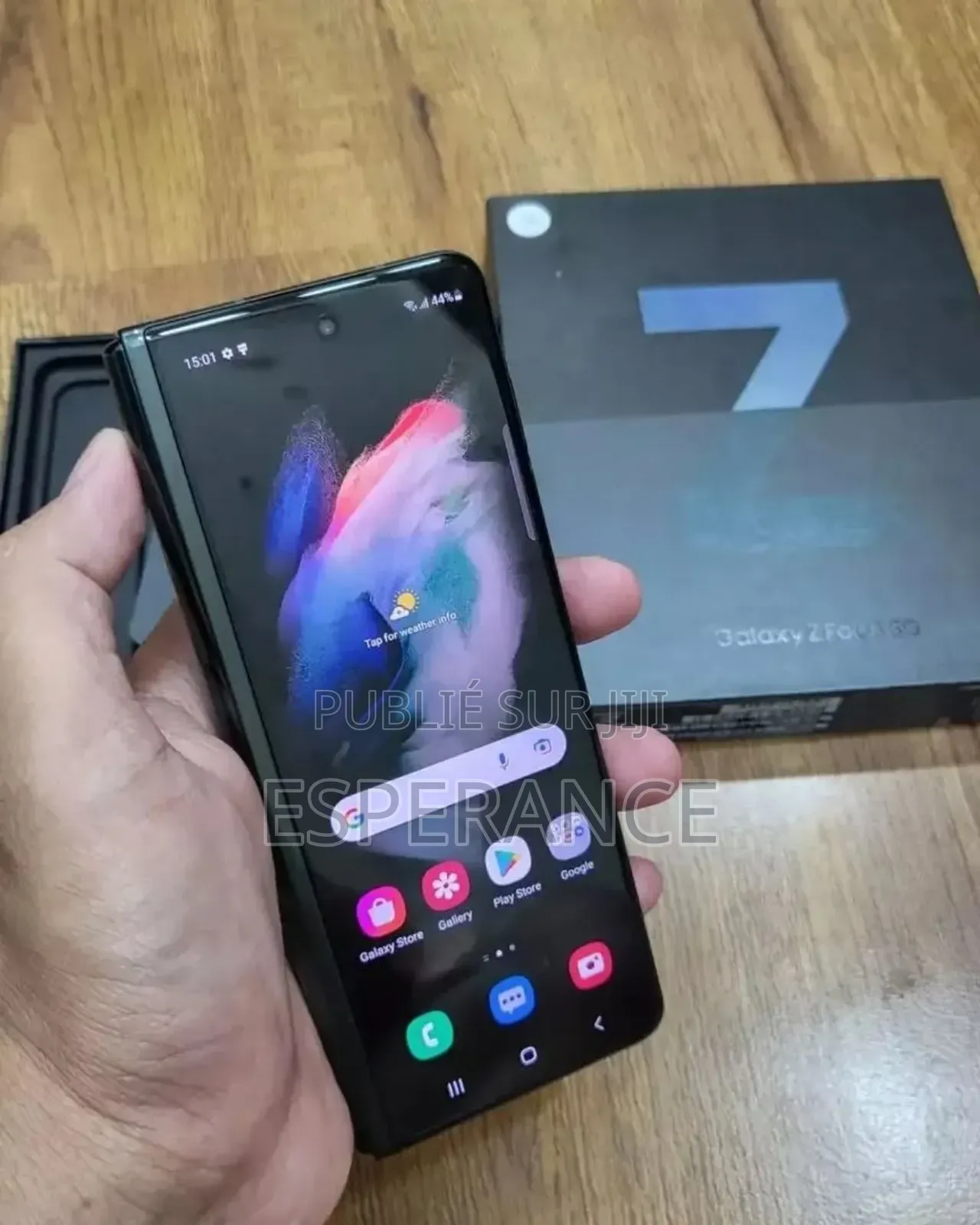 New Samsung Galaxy Z Fold 3 256 GB Black