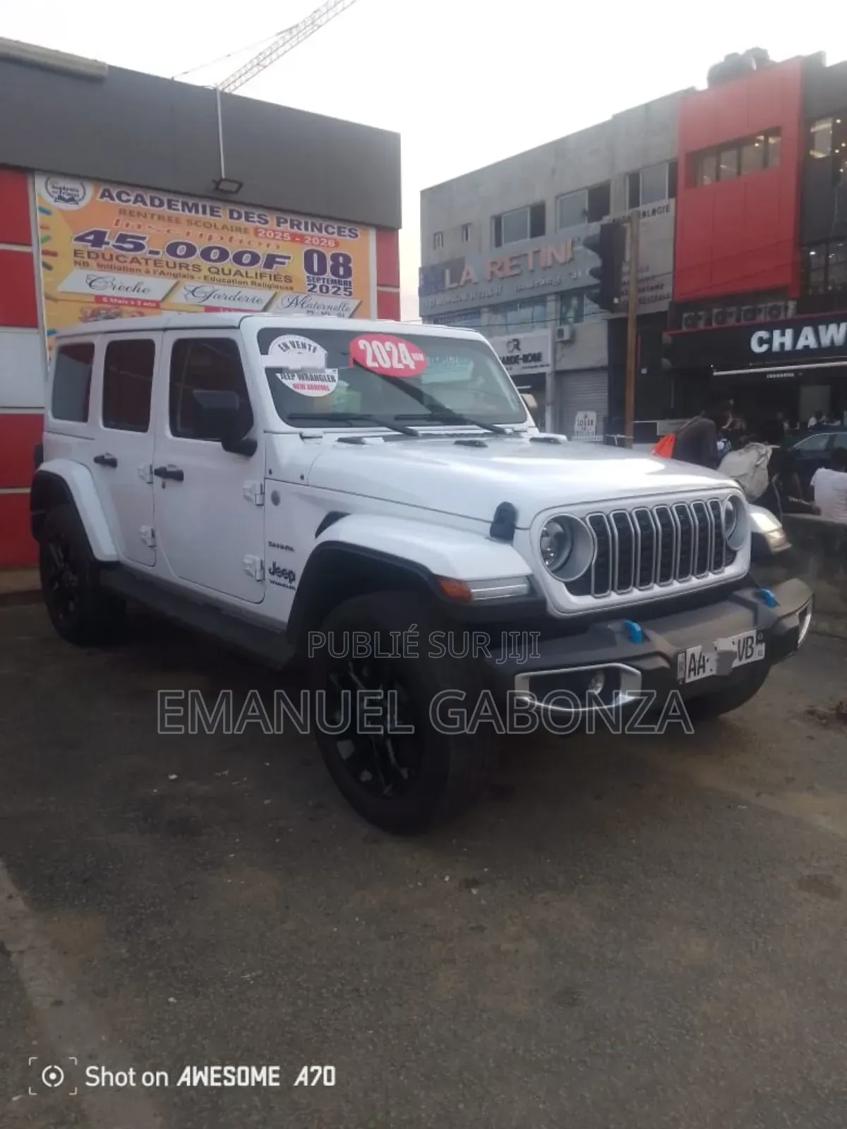 New Jeep Wrangler 2024 Blanc
