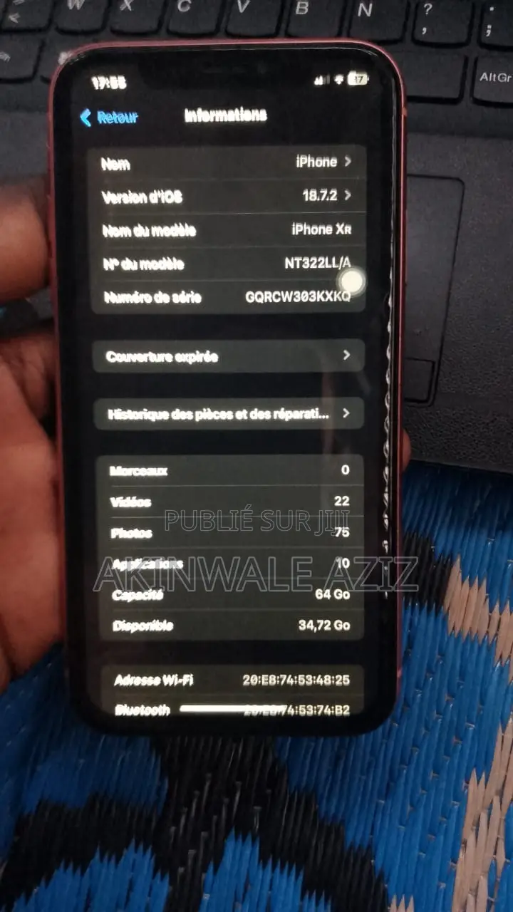 Apple iPhone XR 64 GB Rose