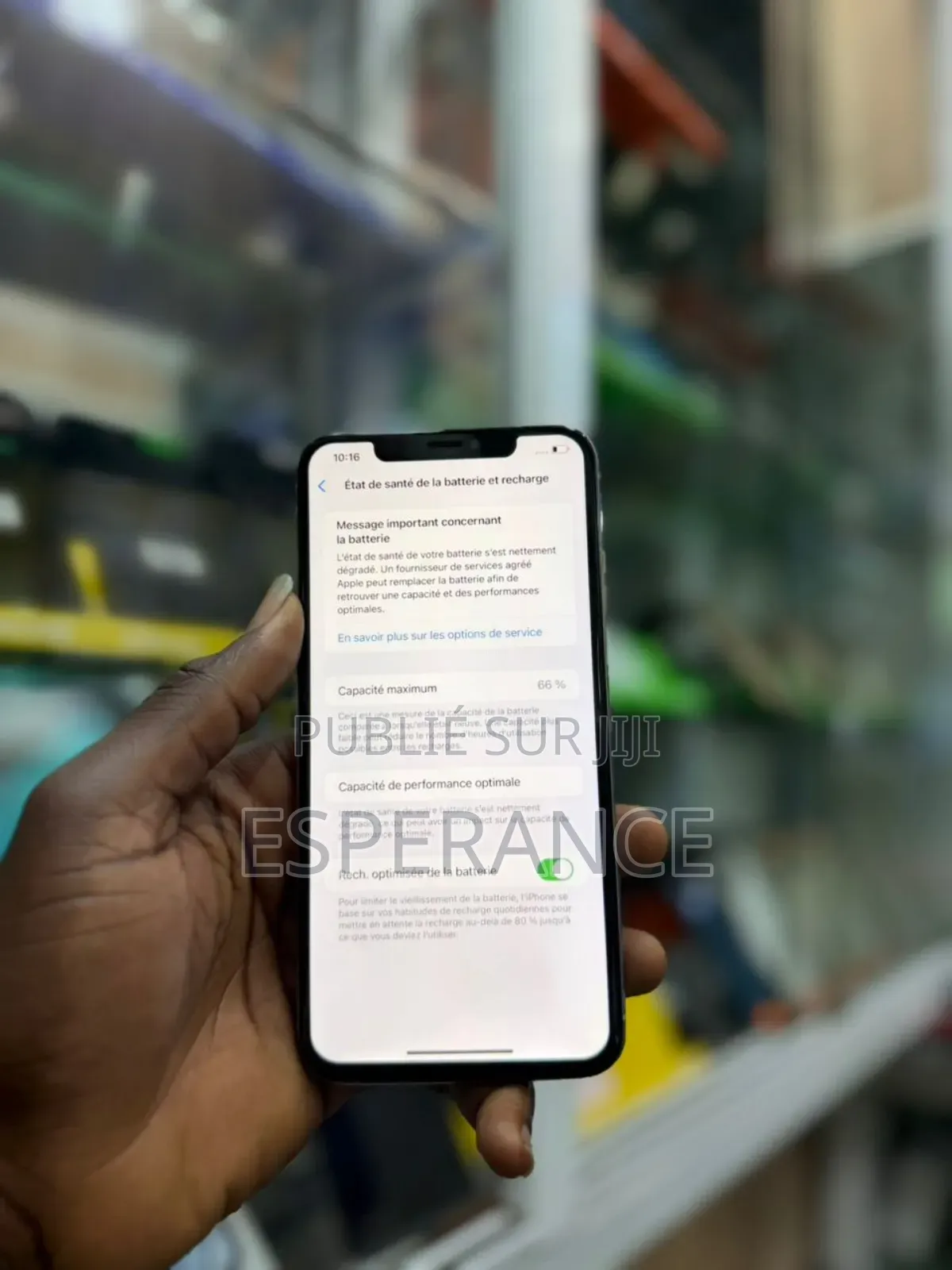 Apple iPhone XS Max 64 GB Blanc