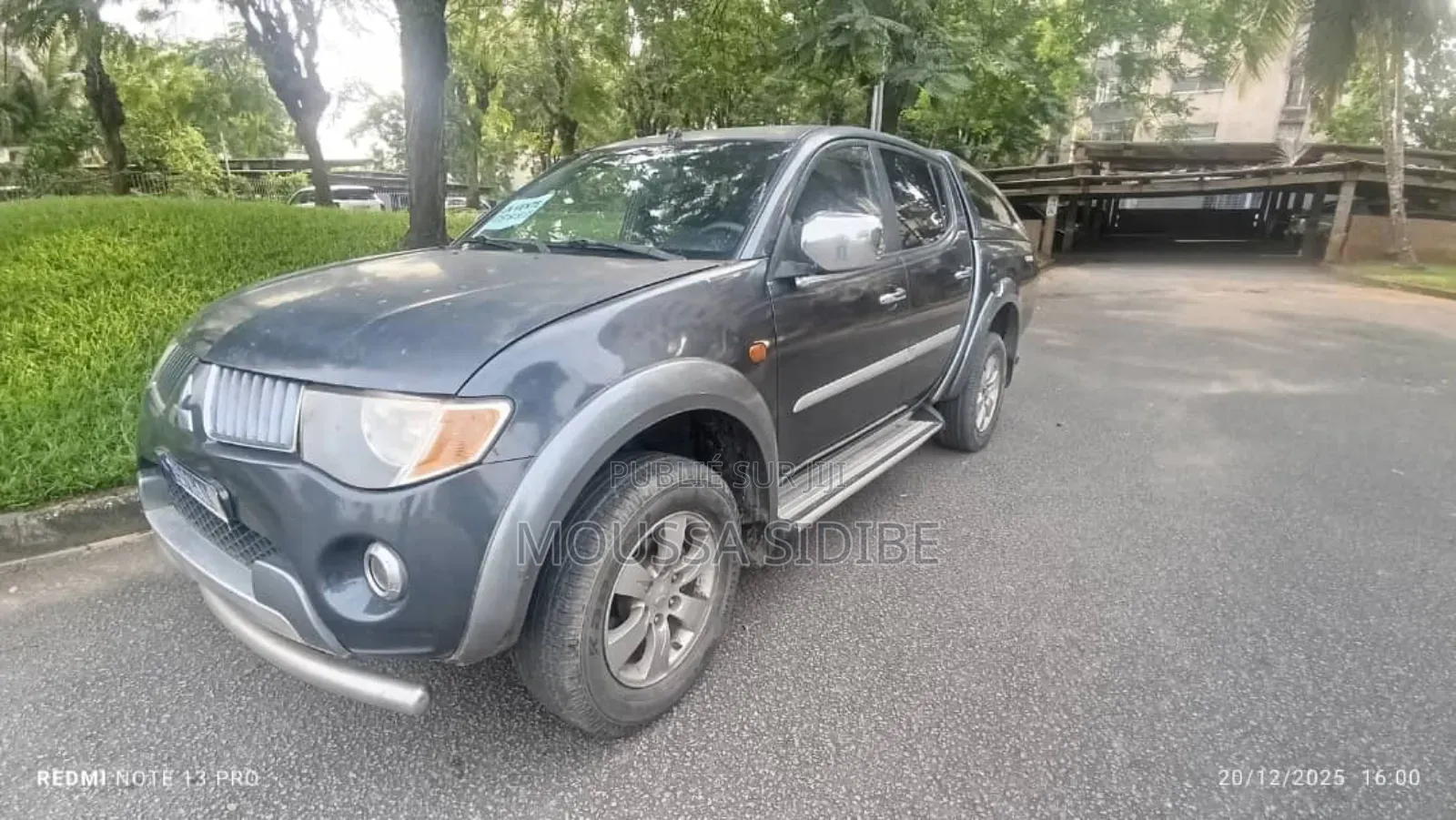Mitsubishi L200 Double Cab 2.5 136hp 4WD 2007 Gris
