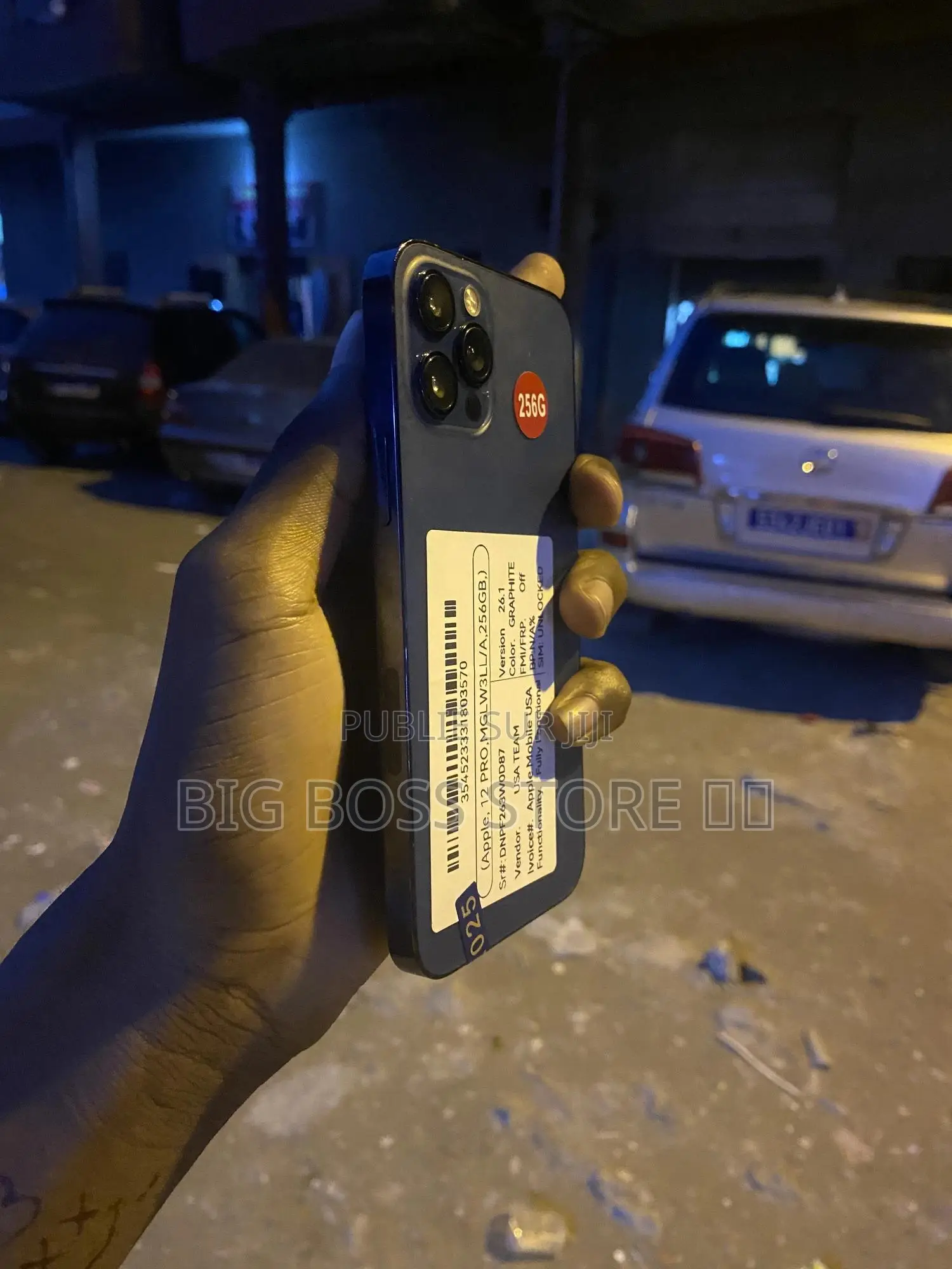 Apple iPhone 12 Pro 256 GB Bleu