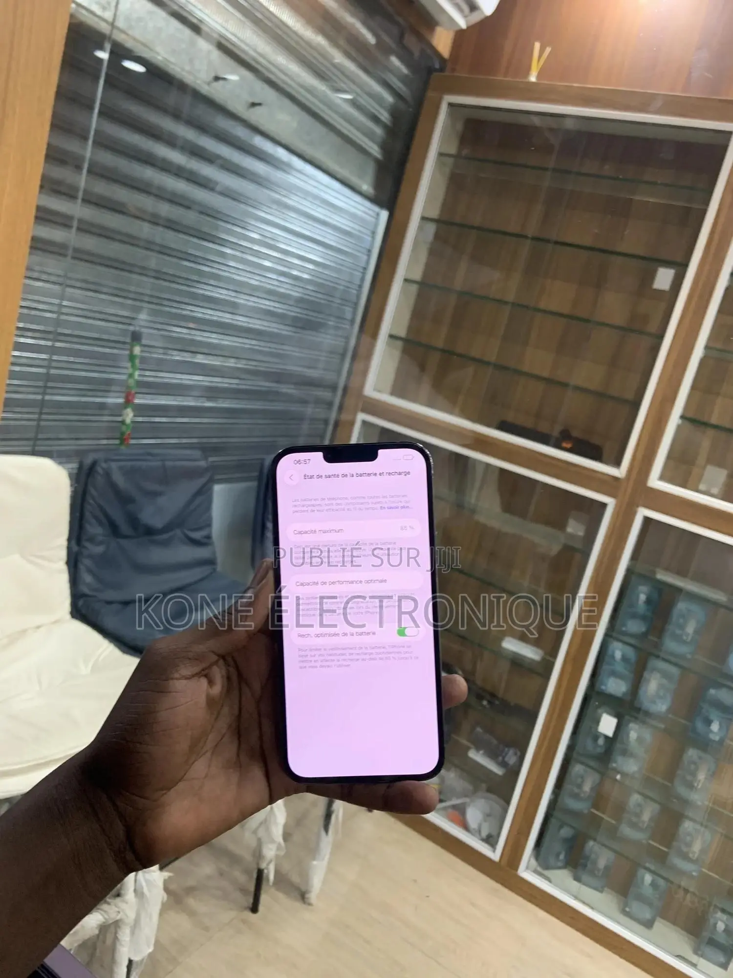 Apple iPhone 13 Pro Max 128 GB Argenté