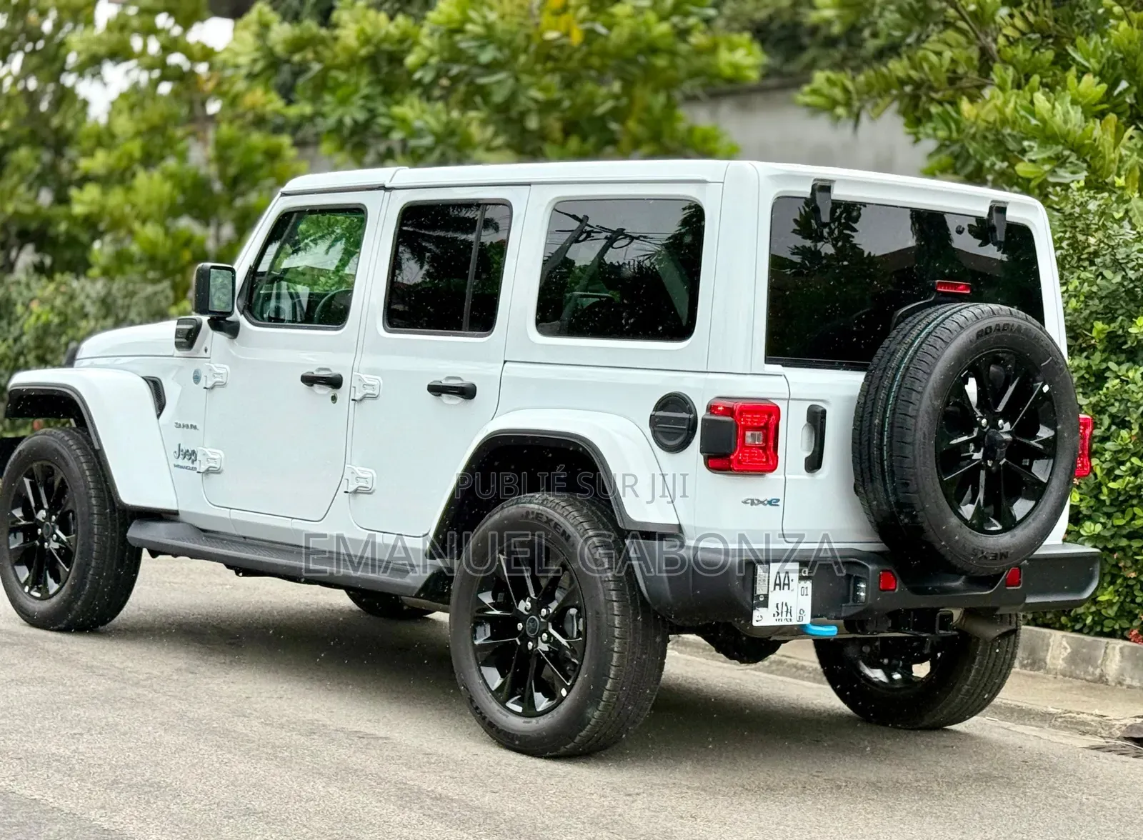 New Jeep Wrangler Sahara 4 Door 4x4 2024 Blanc