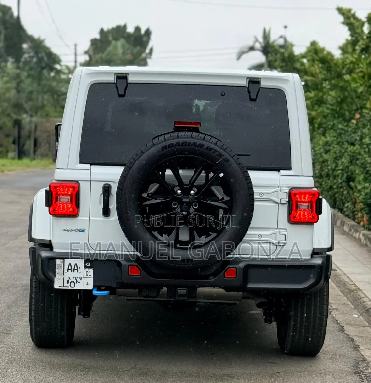 New Jeep Wrangler Sahara 4 Door 4x4 2024 Blanc