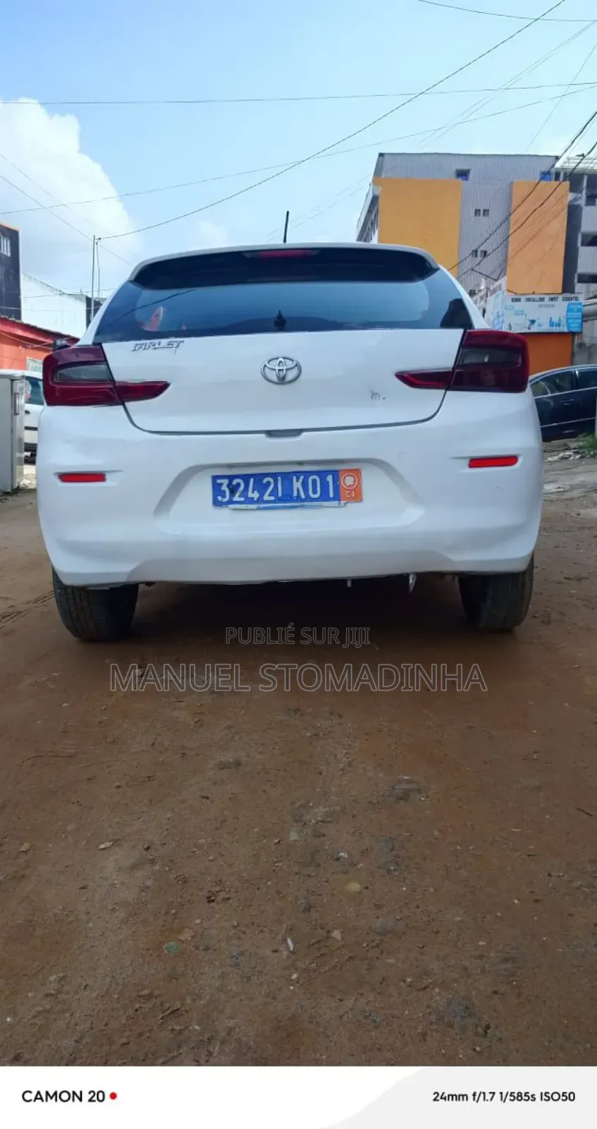 Toyota Starlet 2023 Blanc