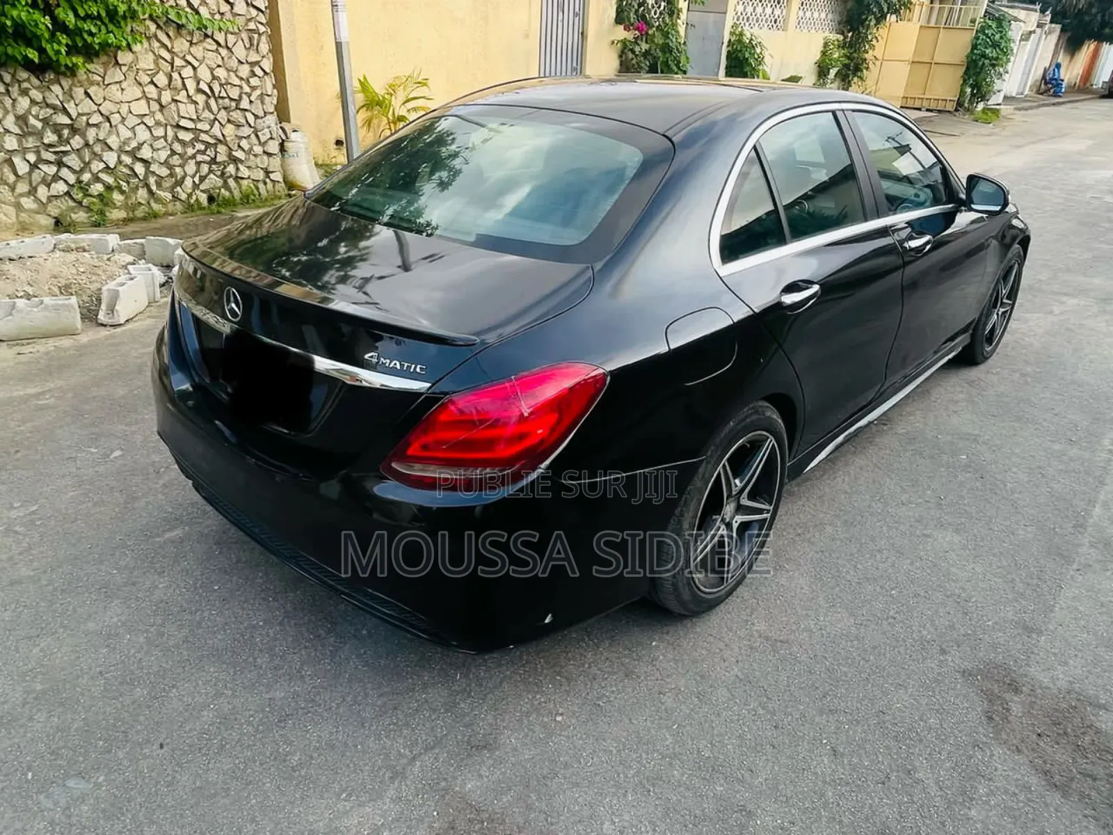 Mercedes-Benz C300 Base 4Matic Sedan AWD (2.0L 4cyl 7A) 2017 Black