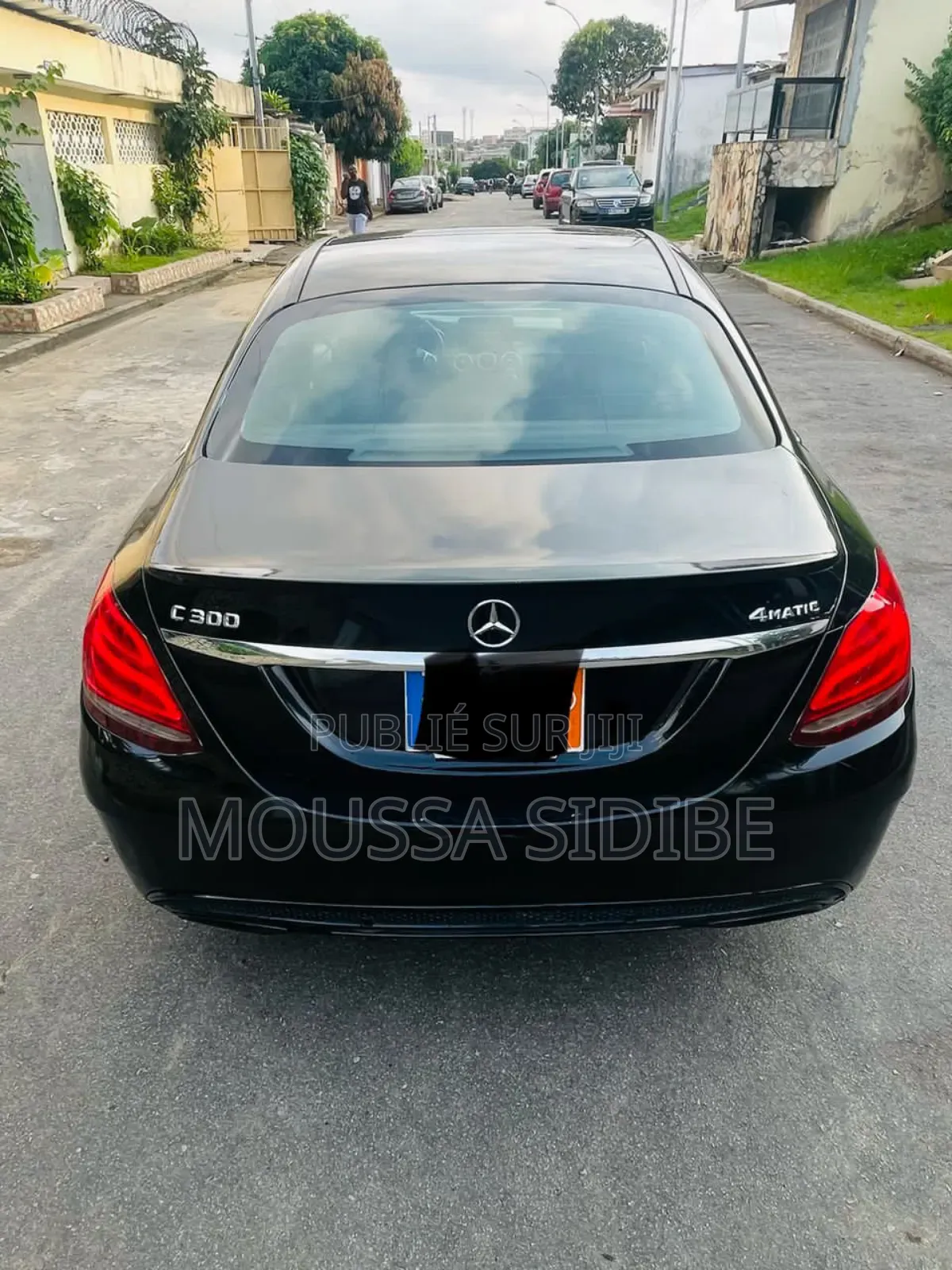 Mercedes-Benz C300 Base 4Matic Sedan AWD (2.0L 4cyl 7A) 2017 Black