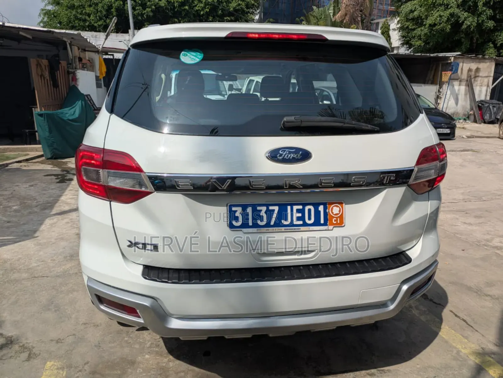 Ford Everest 2019 Blanc