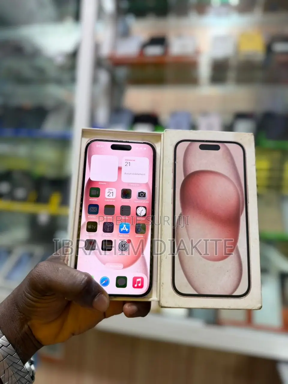 Apple iPhone 15 128 GB Rose