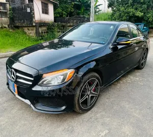Mercedes-Benz C300 Base 4Matic Sedan AWD (2.0L 4cyl 7A) 2017 Black