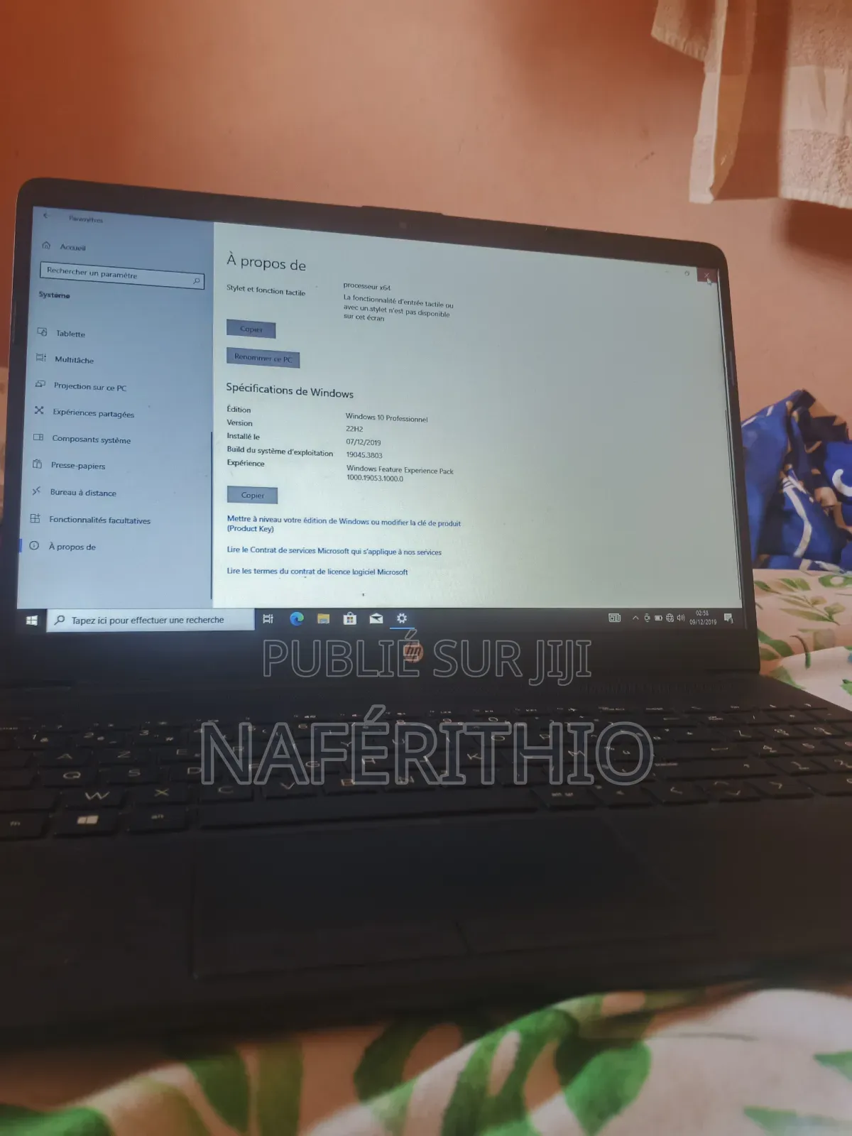 Ordinateur Portable HP 250 G8 4GB Intel Celeron eMMC 500GB