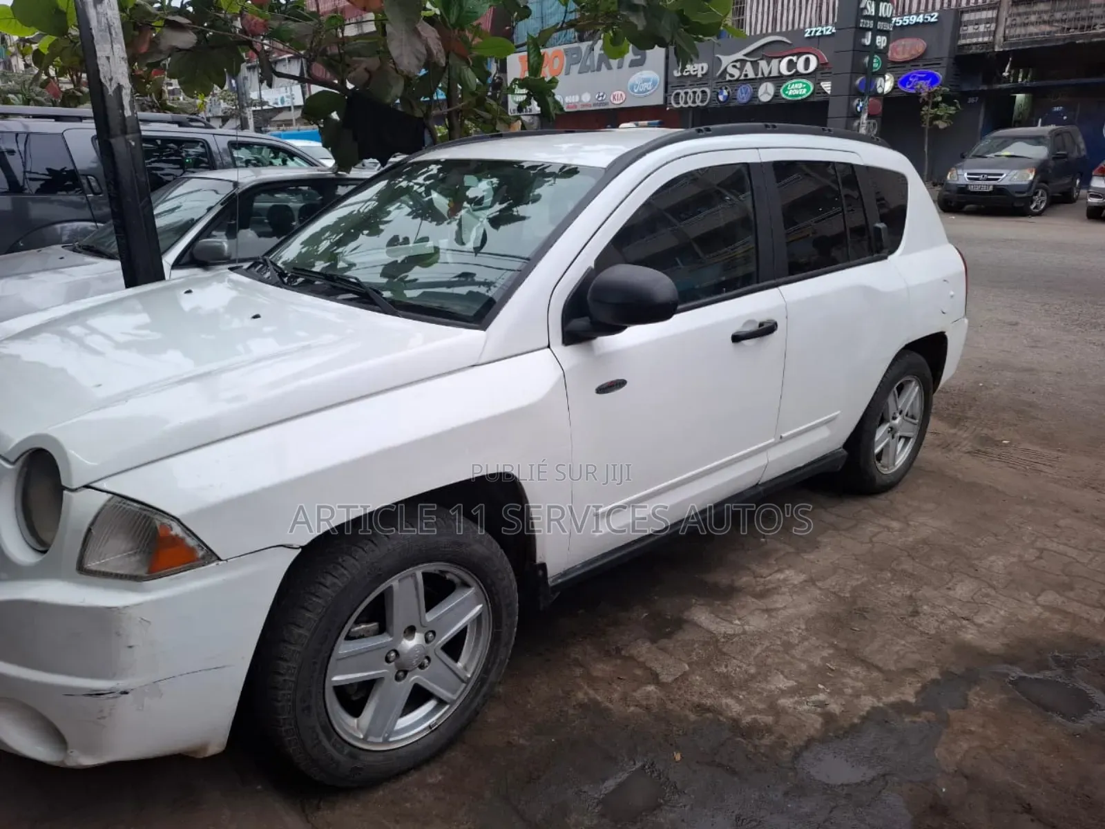 Jeep Boussole 2.4 Limited 4x4 2008 Blanc