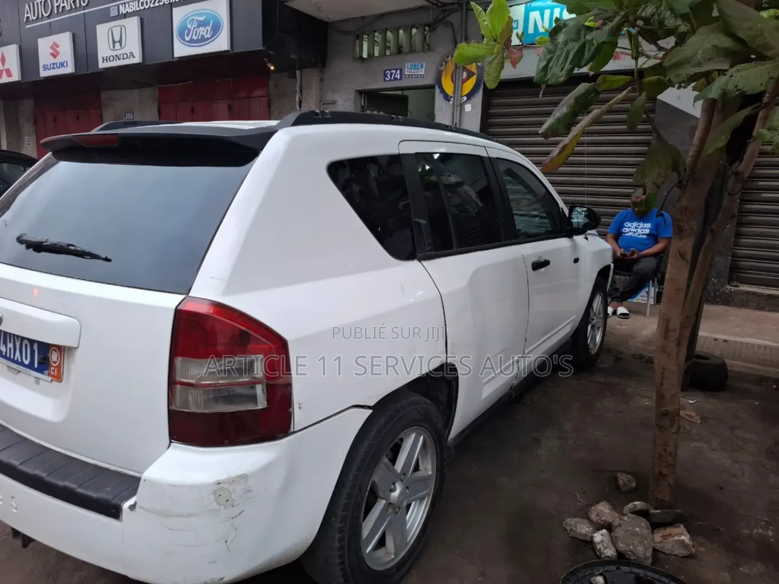 Jeep Boussole 2.4 Limited 4x4 2008 Blanc