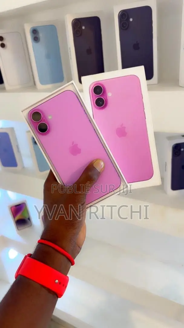 New Apple iPhone 16 Plus 128 GB Rose