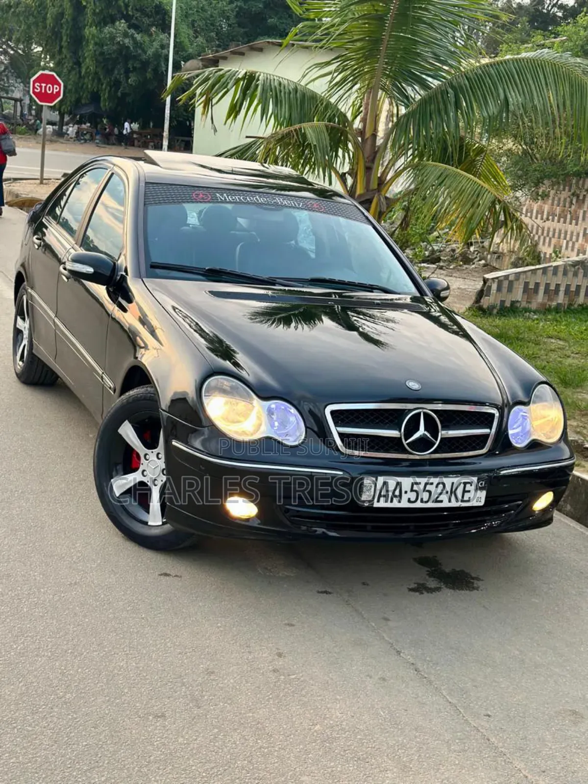 Mercedes-Benz C200 2004 Black