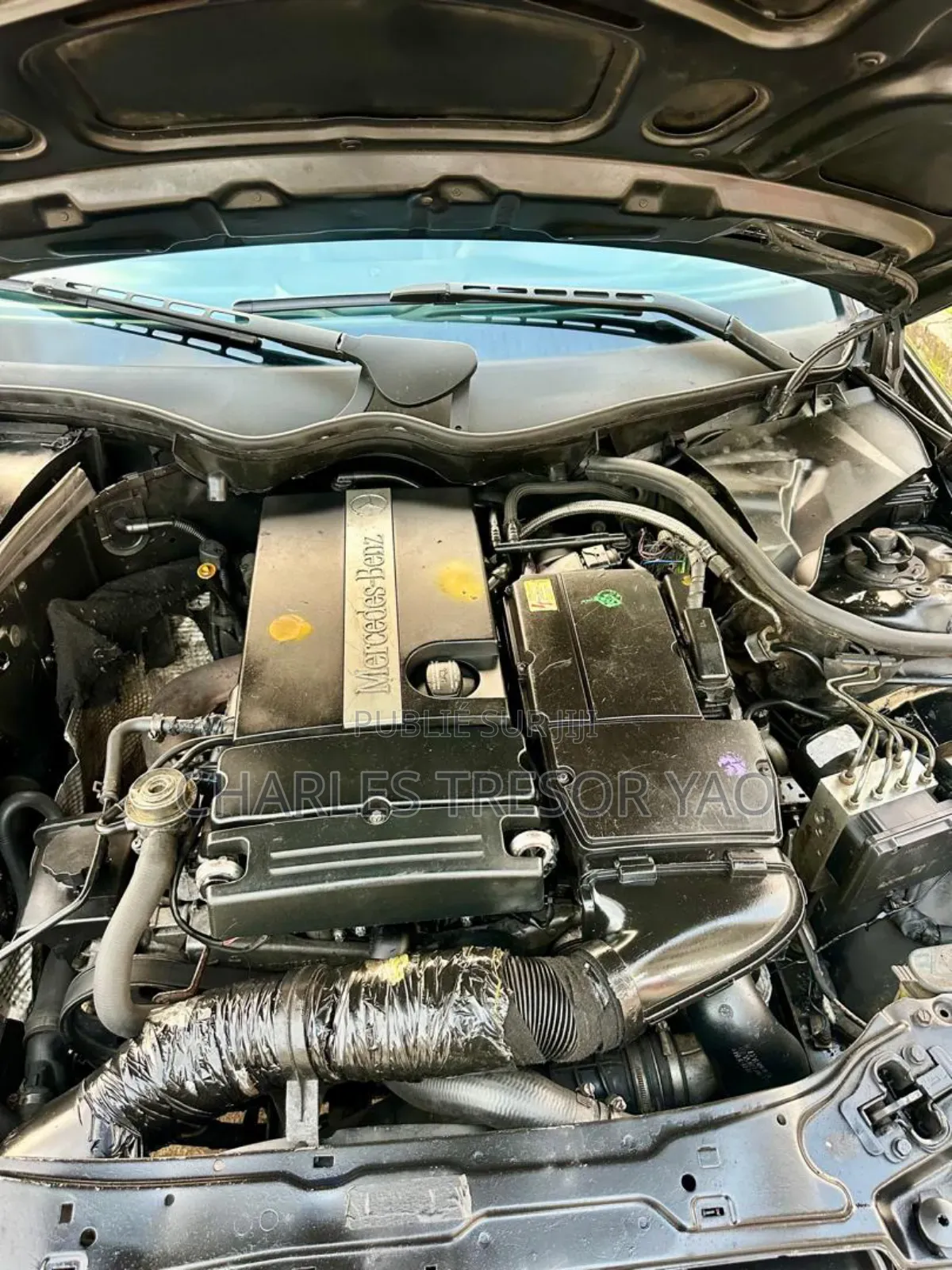 Mercedes-Benz C200 2004 Black