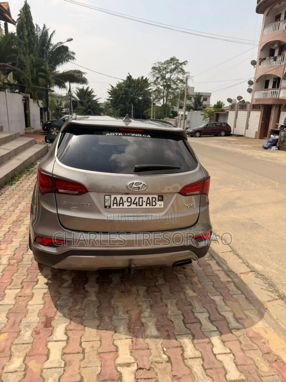 Hyundai Santa Fe Limited Ultimate AWD 2018 Gris