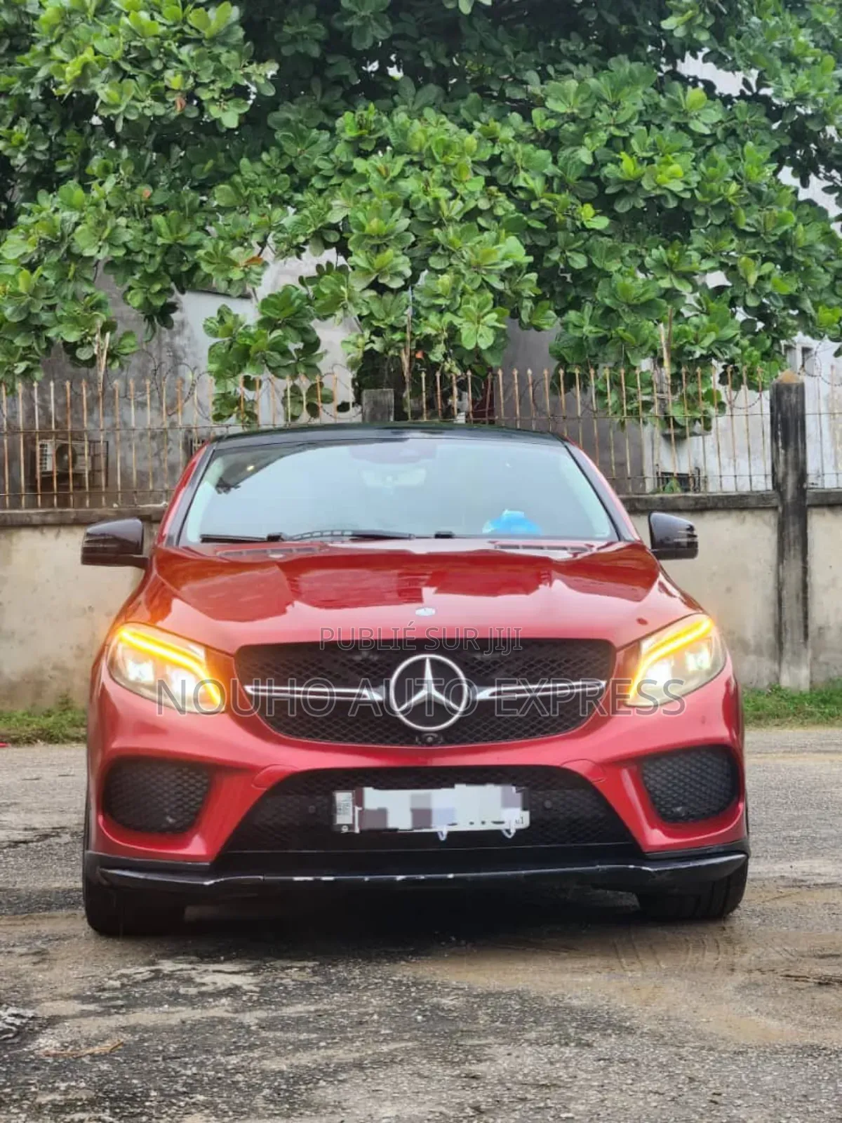 Mercedes-Benz GLE-Class 2017 Rouge