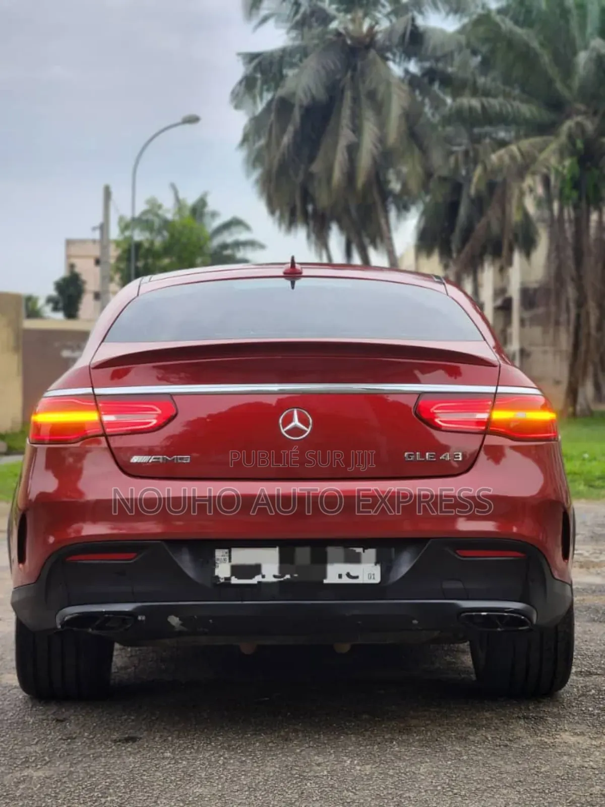 Mercedes-Benz GLE-Class 2017 Rouge