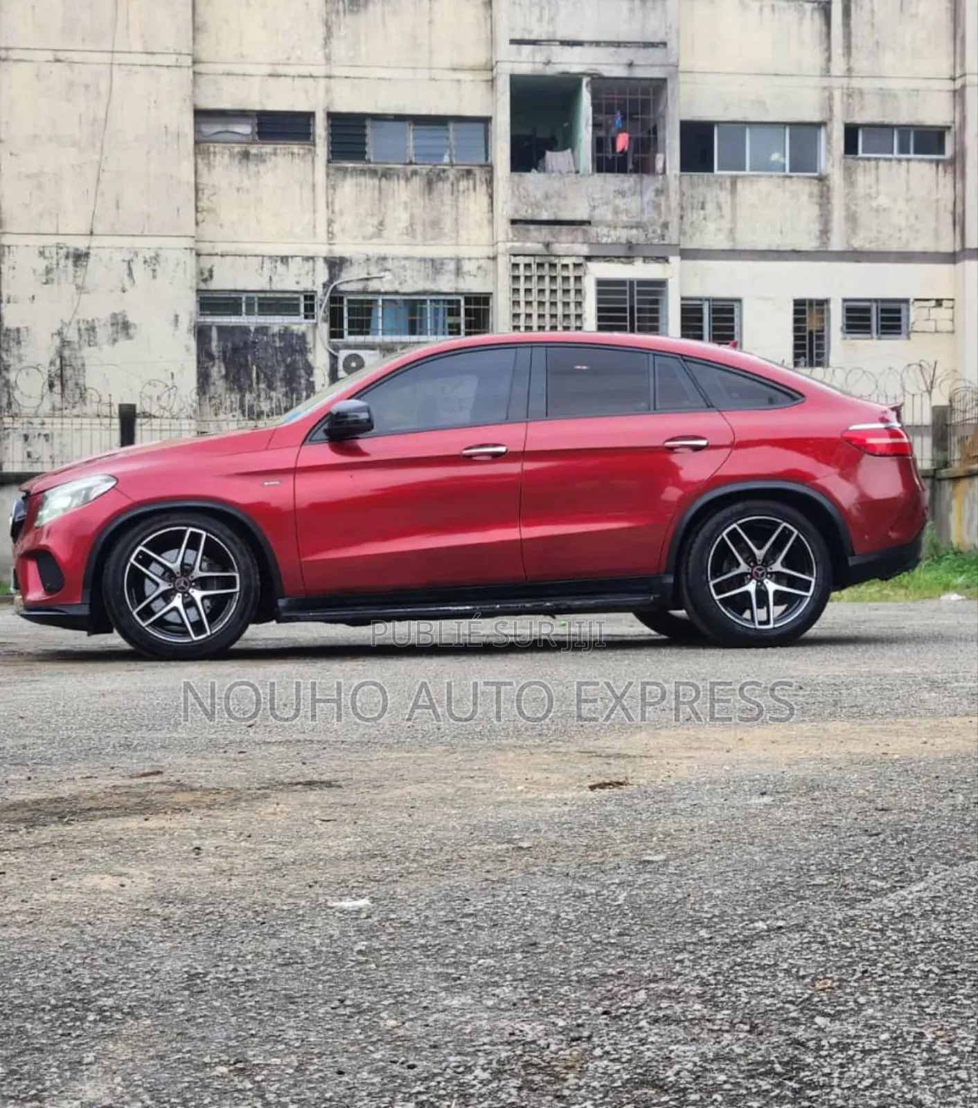 Mercedes-Benz GLE-Class 2017 Rouge