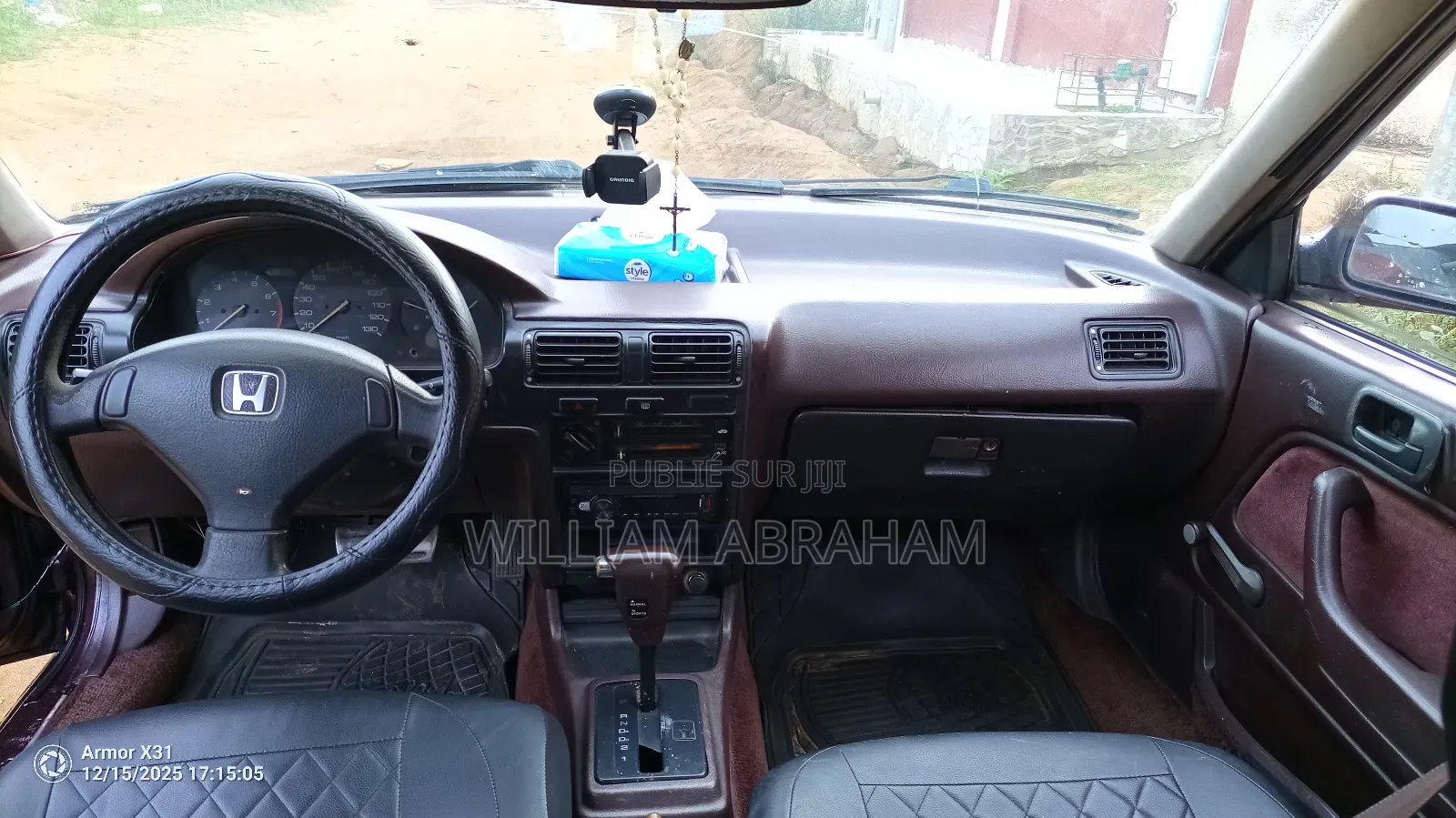 Honda Accord Vigour Automatic 1991 Rouge