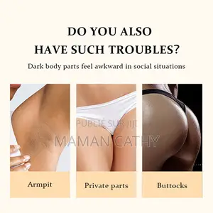 Snow Bleach - Crème Pour Les Parties Noires Du Corps