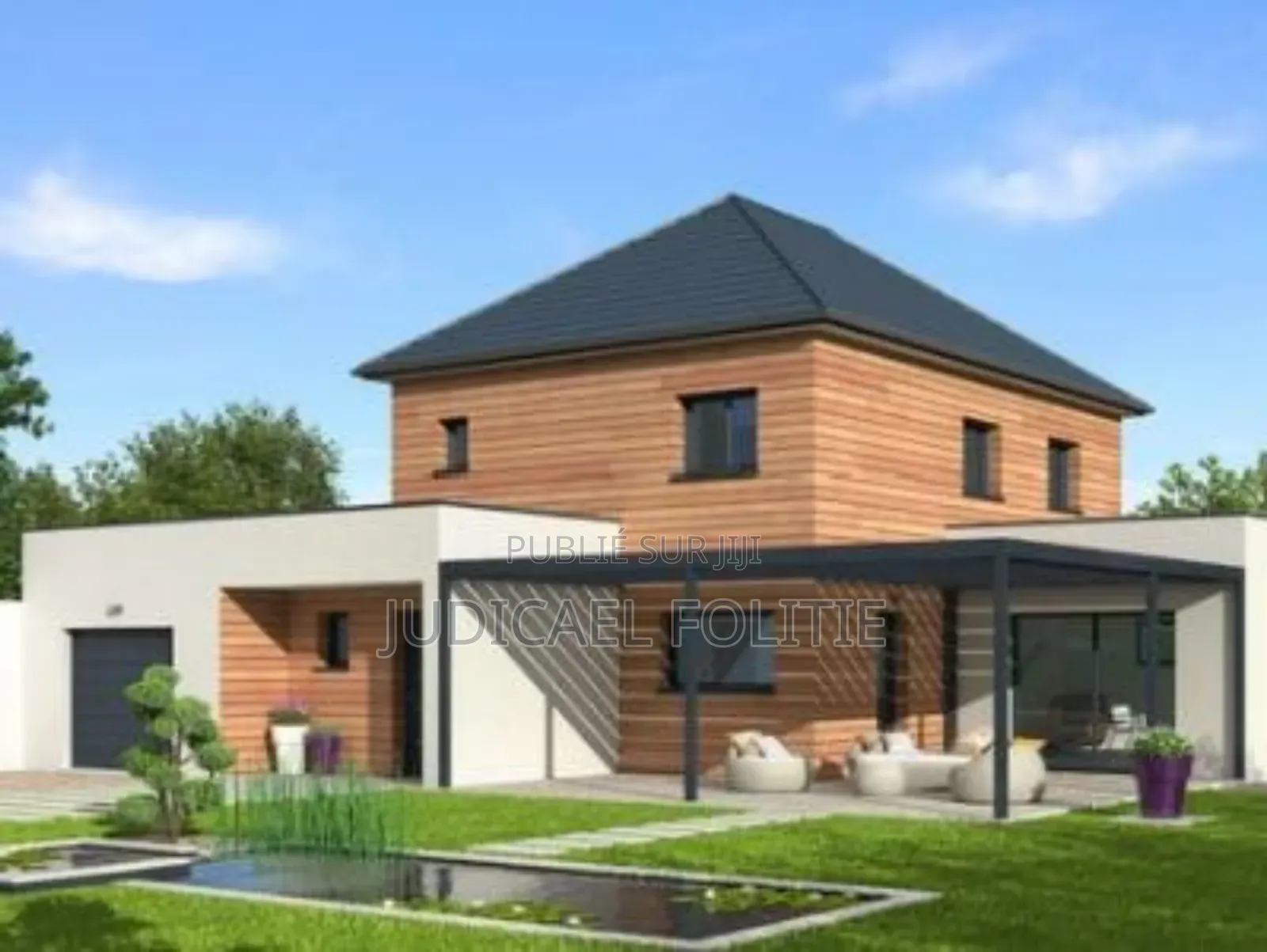 3chbre Villa dans Cocody à Vendre