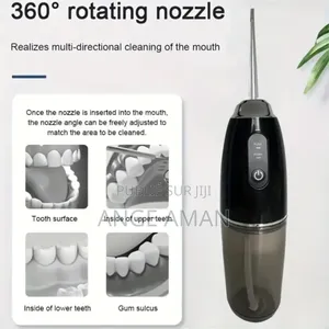 Jet Dentaire Rechargeable Pour Nettoyage En Profondeur