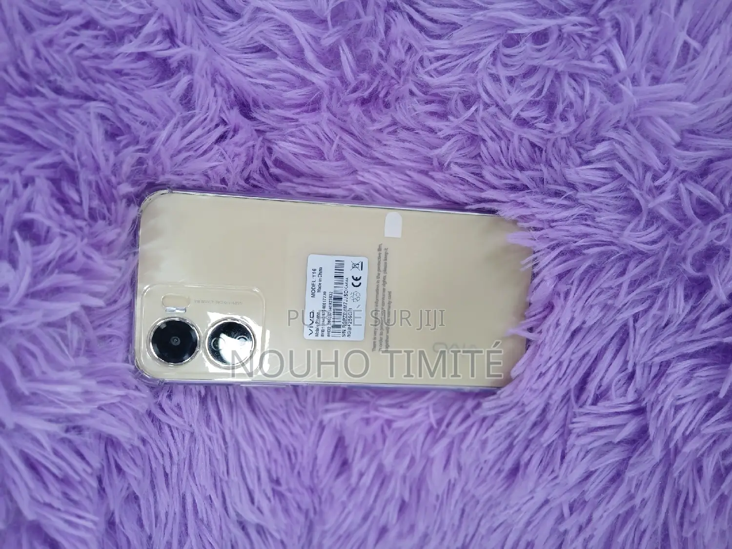 New Vivo Y16 128 GB Doré