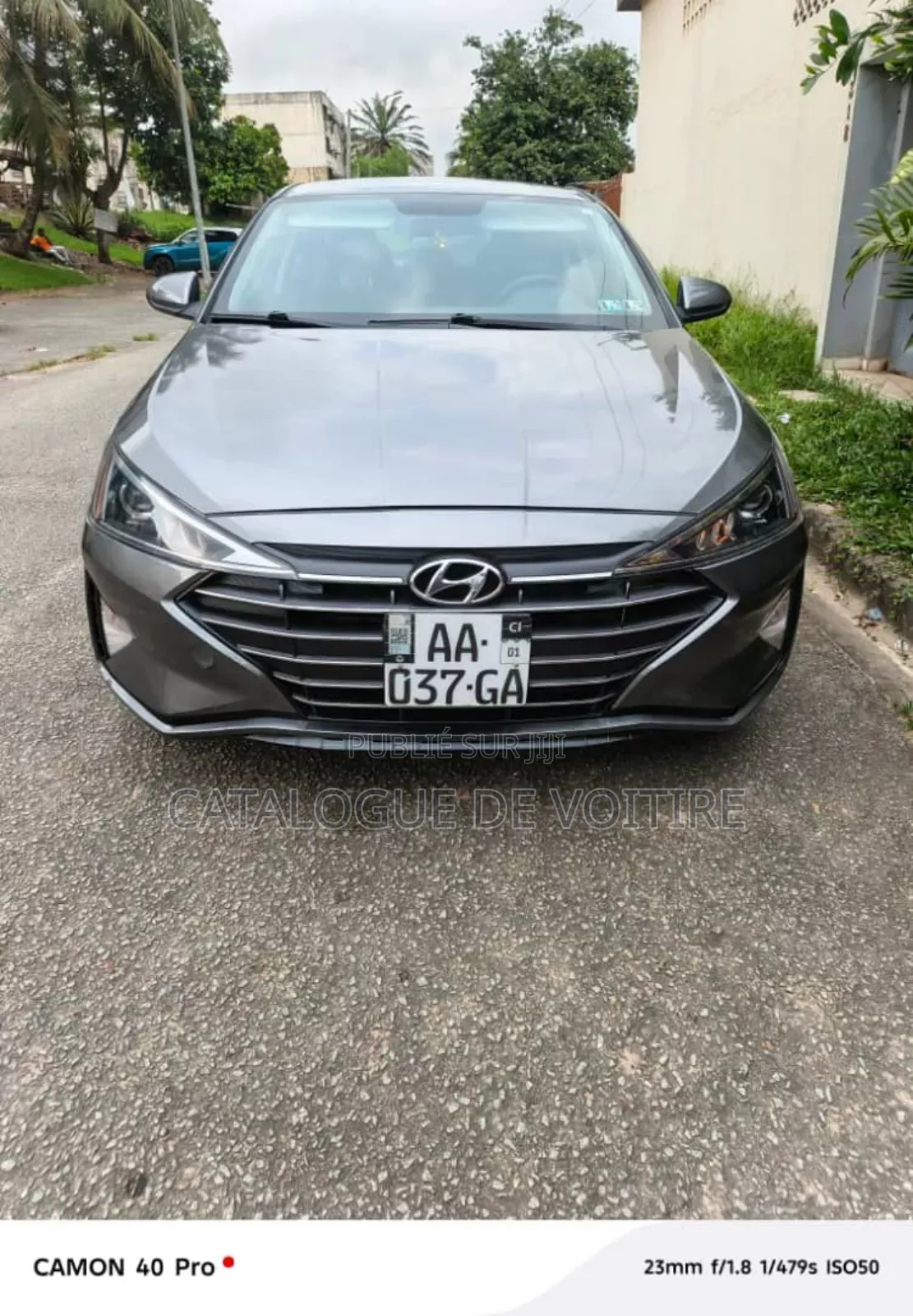 Hyundai Elantra 2020 Gris