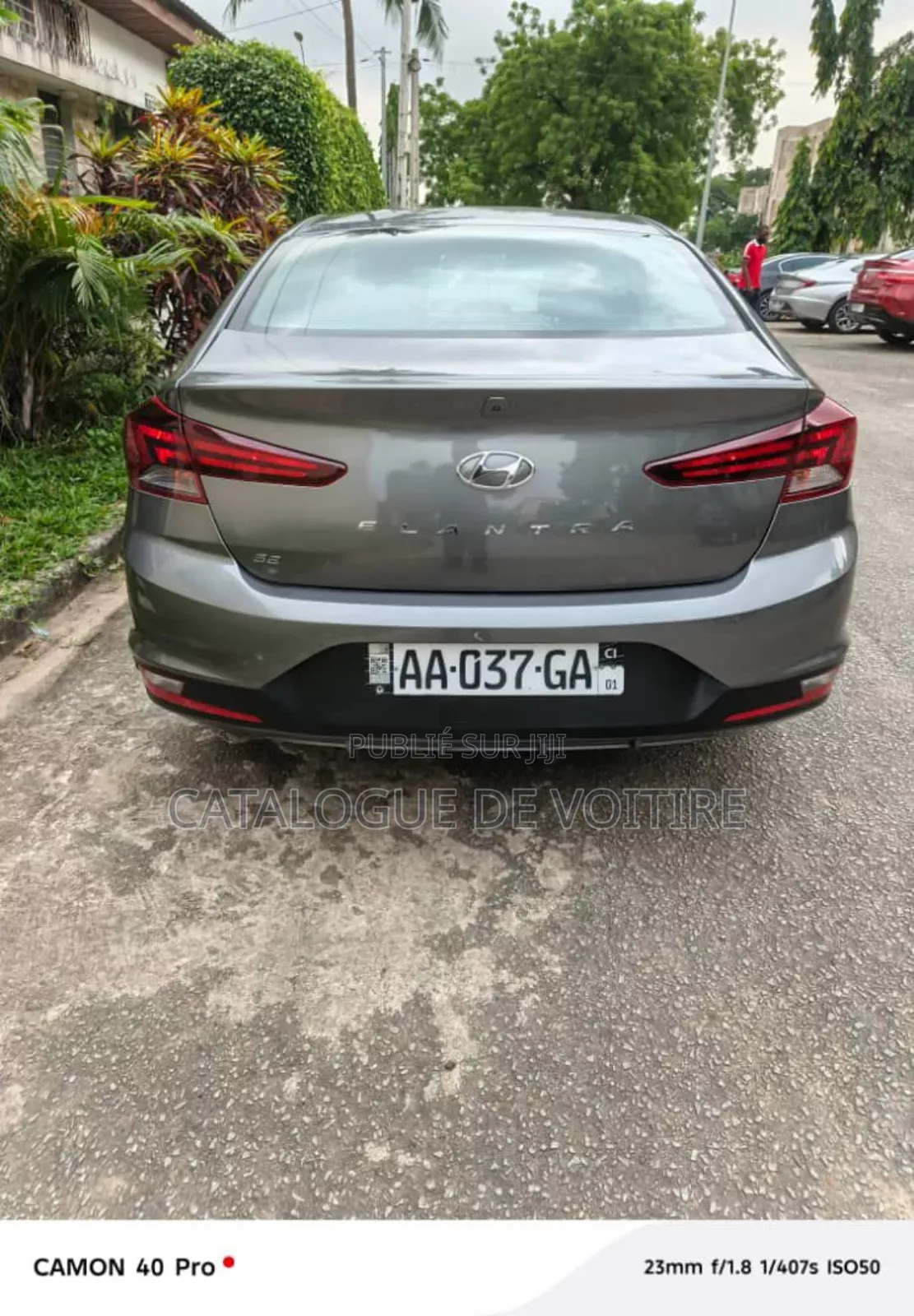 Hyundai Elantra 2020 Gris