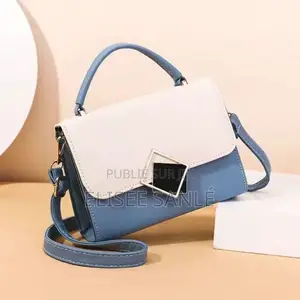 Sac À Main Femme Élégant Bicolore