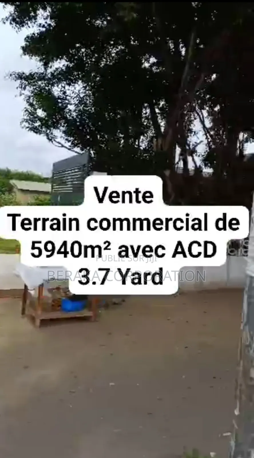 6000 M2 Avec Acd en Vente en Face De Playce