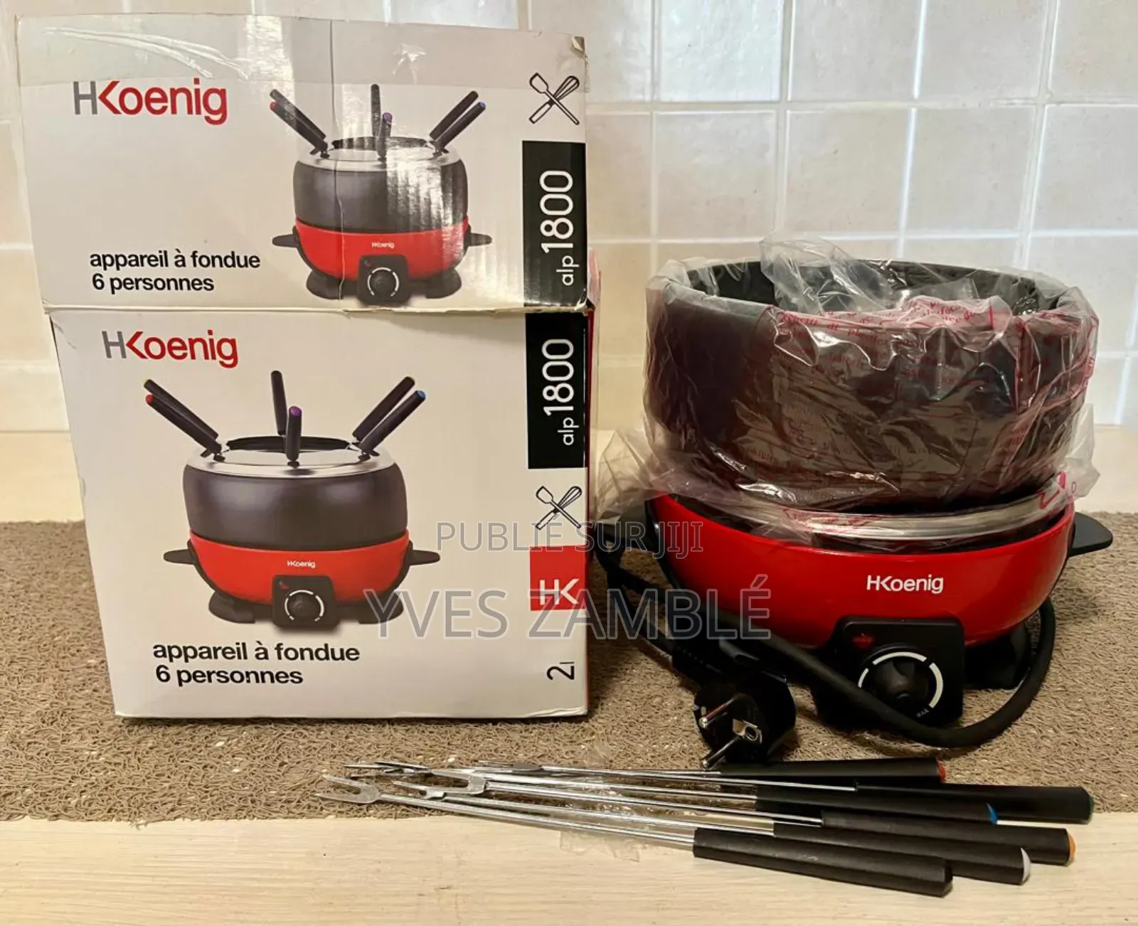 Machine a Fondue 6 Personnes 40 Mille