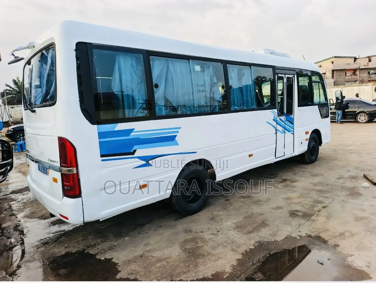 Hyundai County 2019 Blanc