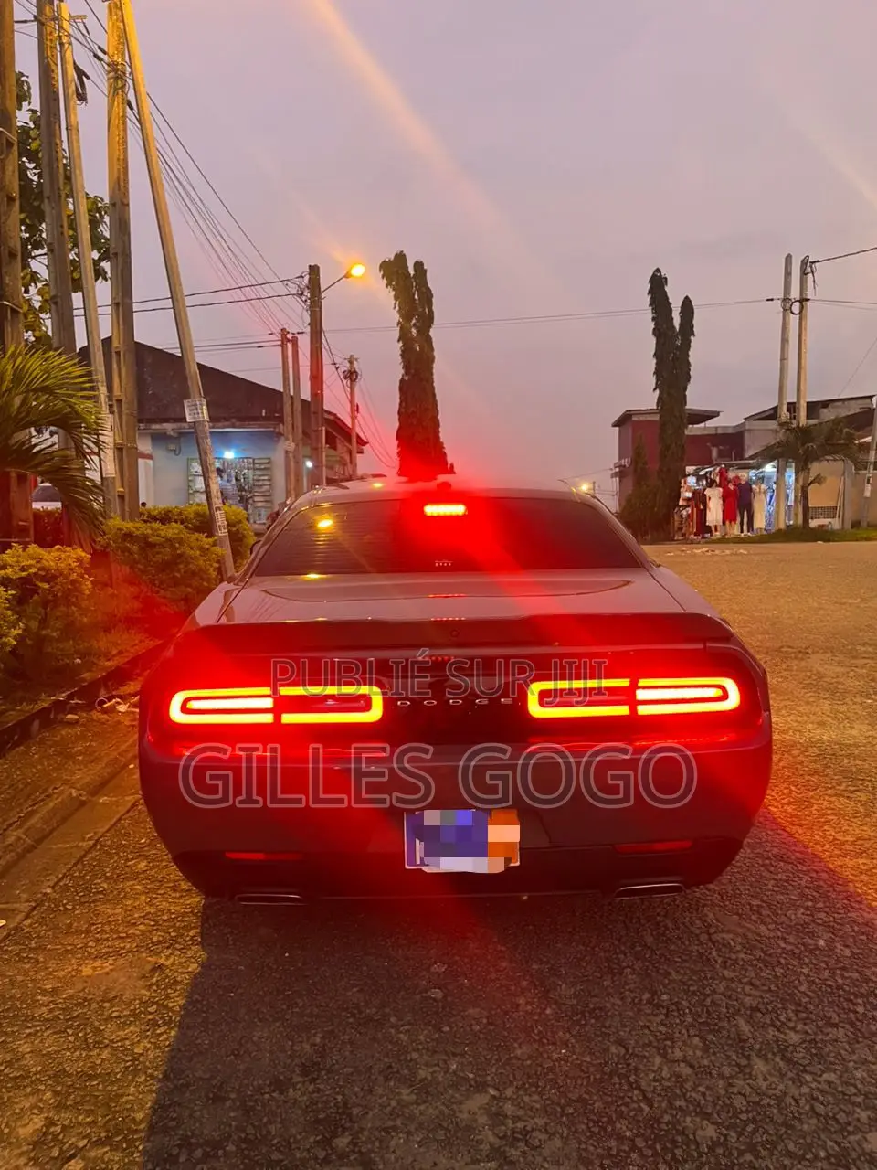 Dodge Challenger 2018 Gris