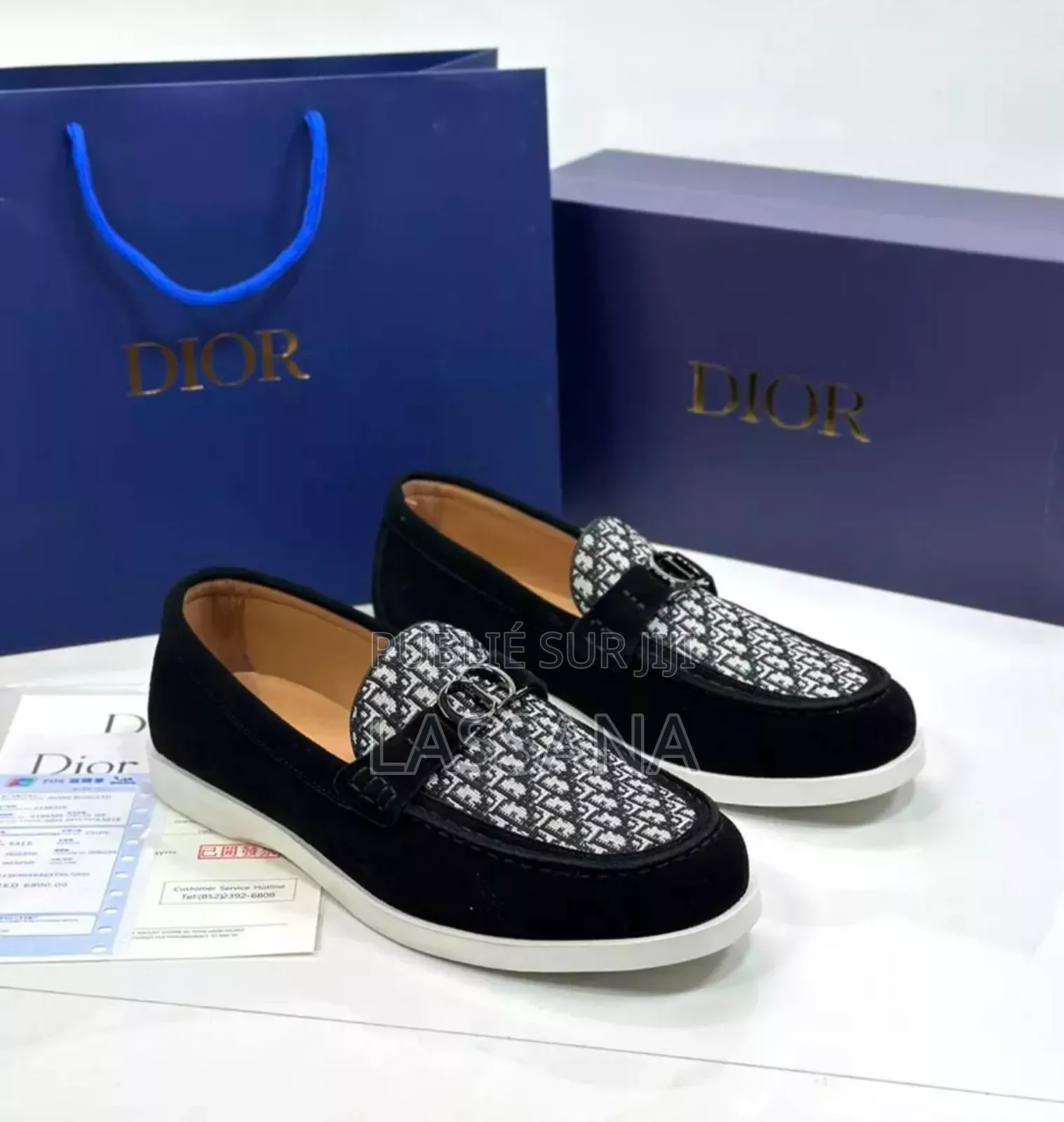 Mocassins Dior Granville en Suède