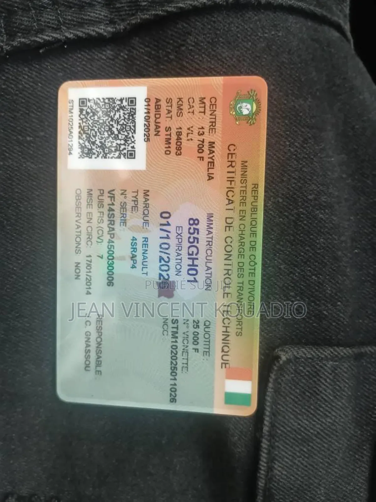 Renault Logan 2014 Black