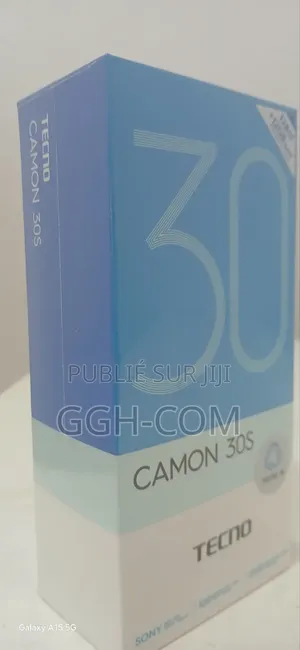New Tecno Camon 30S 128 GB Black