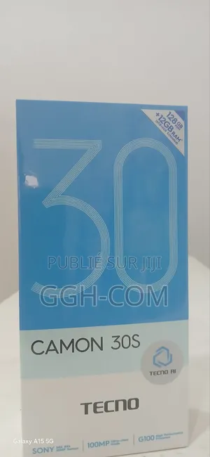 New Tecno Camon 30S 128 GB Black