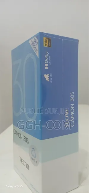 New Tecno Camon 30S 128 GB Black