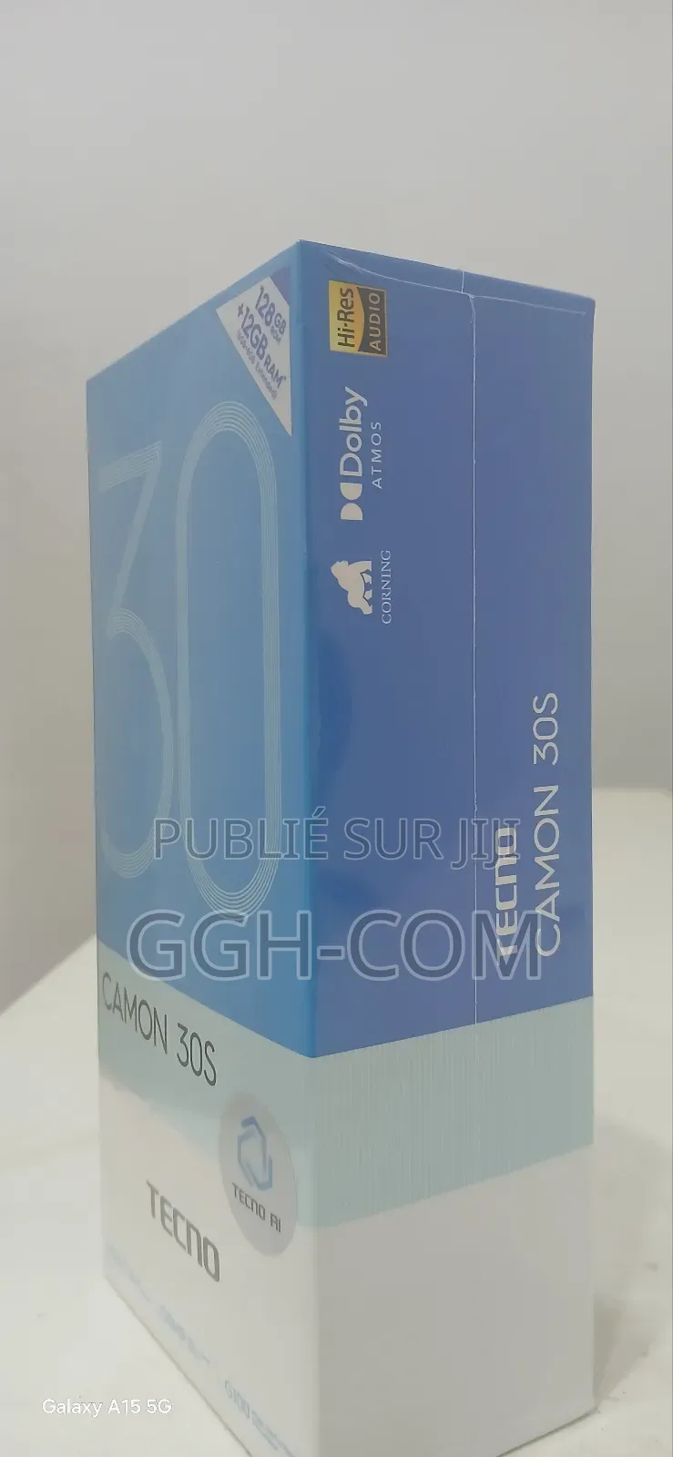 New Tecno Camon 30S 128 GB Black