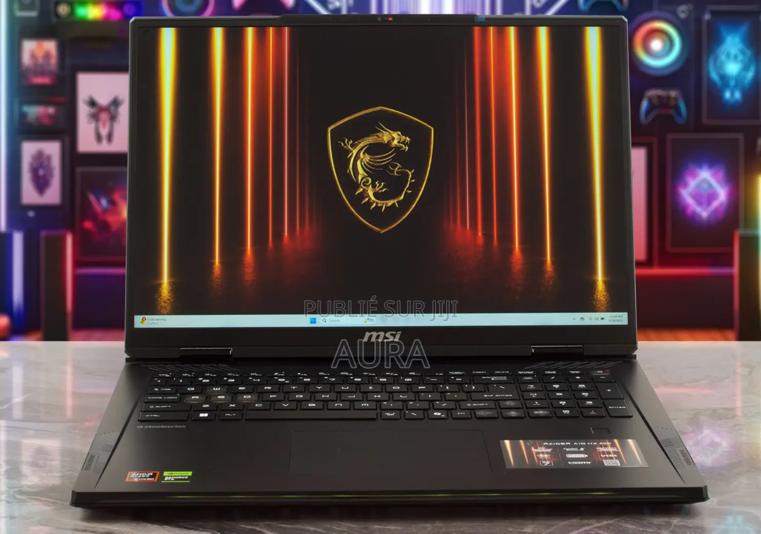New MSI Vector 17 HX AI A2XWJG 32GB AMD Ryzen 9 SSD 2T